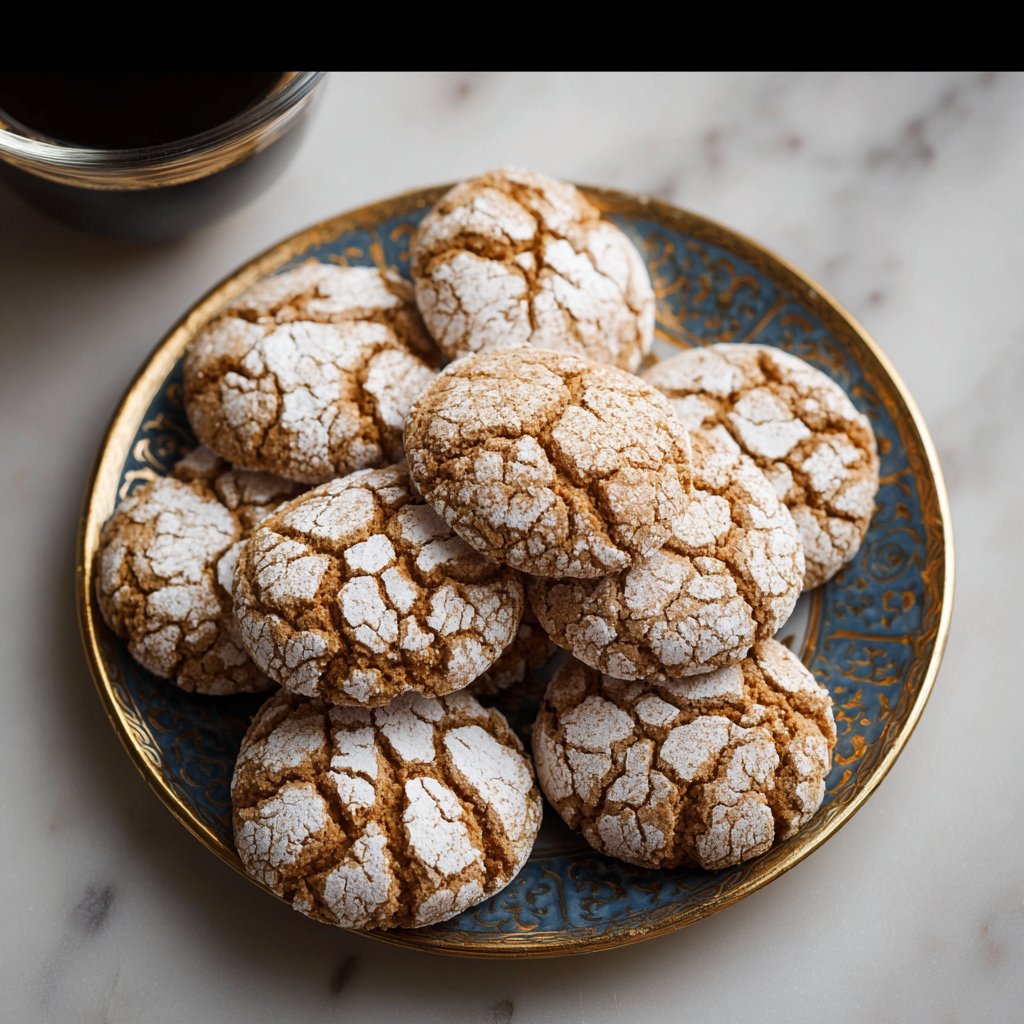 Cinnamon Coffee Crinkles