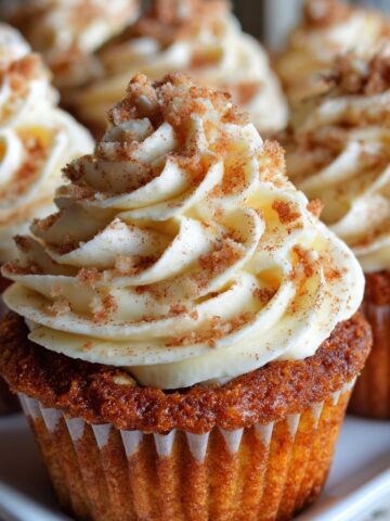 Cinnamon Roll Cupcakes