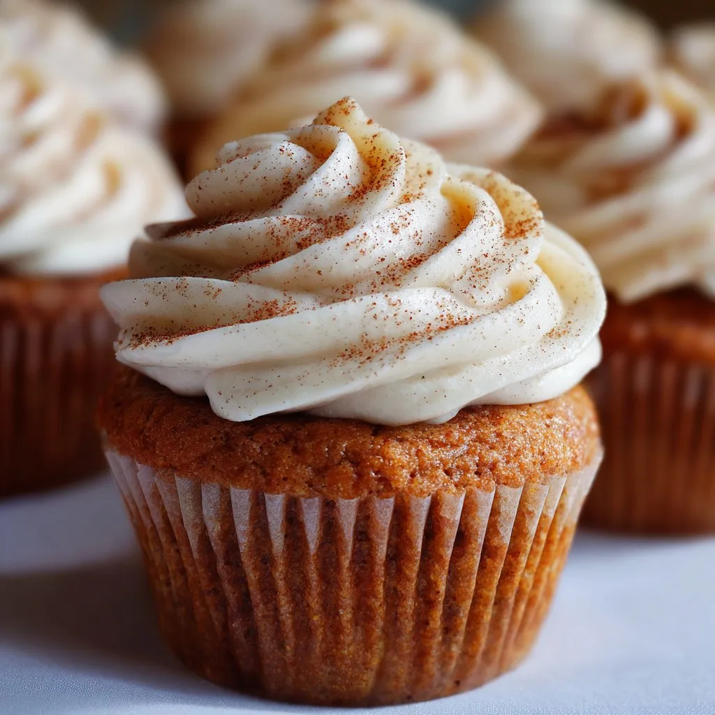 Cinnamon Roll Cupcakes