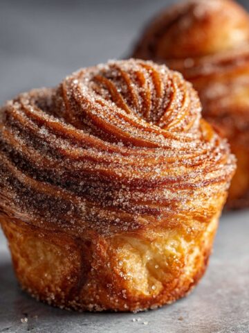 Cinnamon Sugar Cruffins