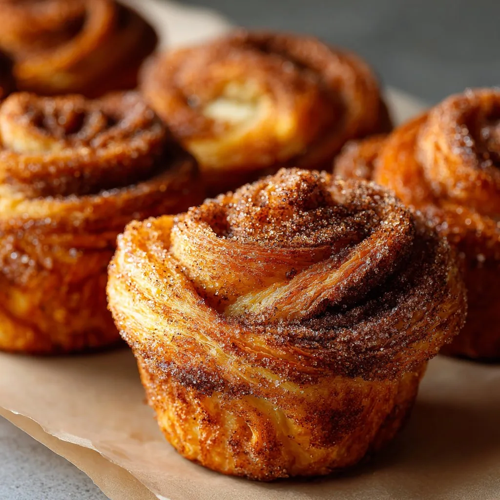 Cinnamon Sugar Cruffins Cinnamon Sugar Cruffins