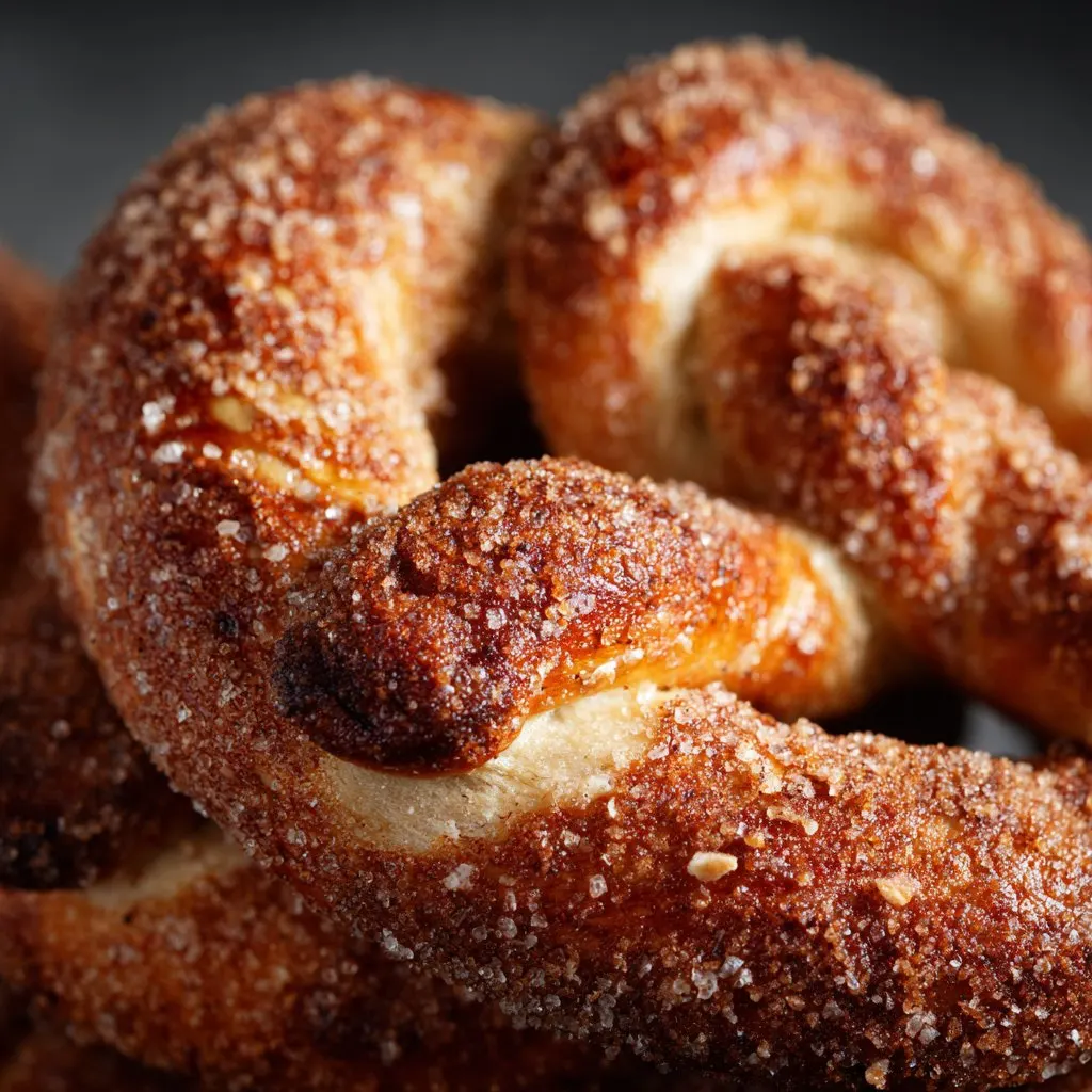 Cinnamon Sugar Soft Pretzels Cinnamon Sugar Soft Pretzels