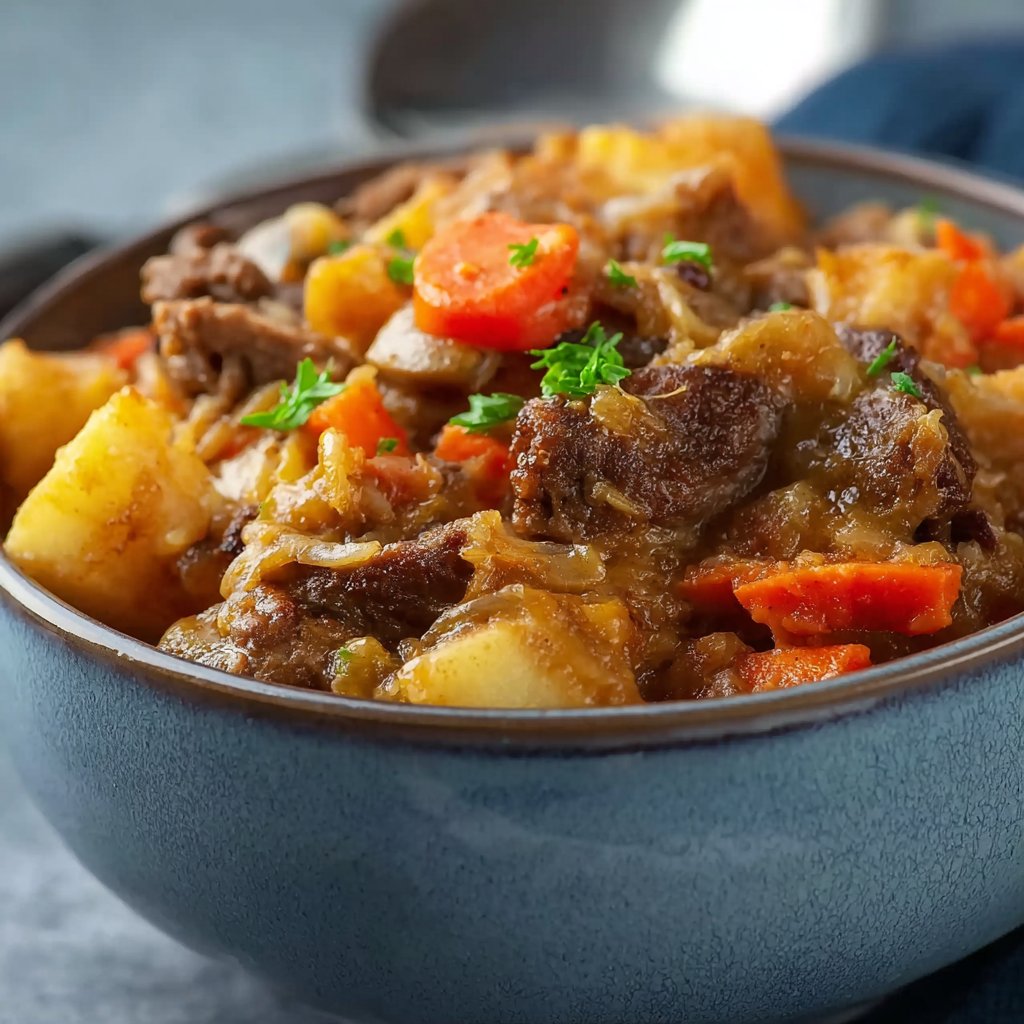 Cosy Crockpot Hobo Casserole