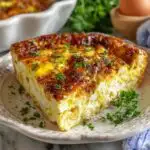 cottage cheese egg bake casserole
