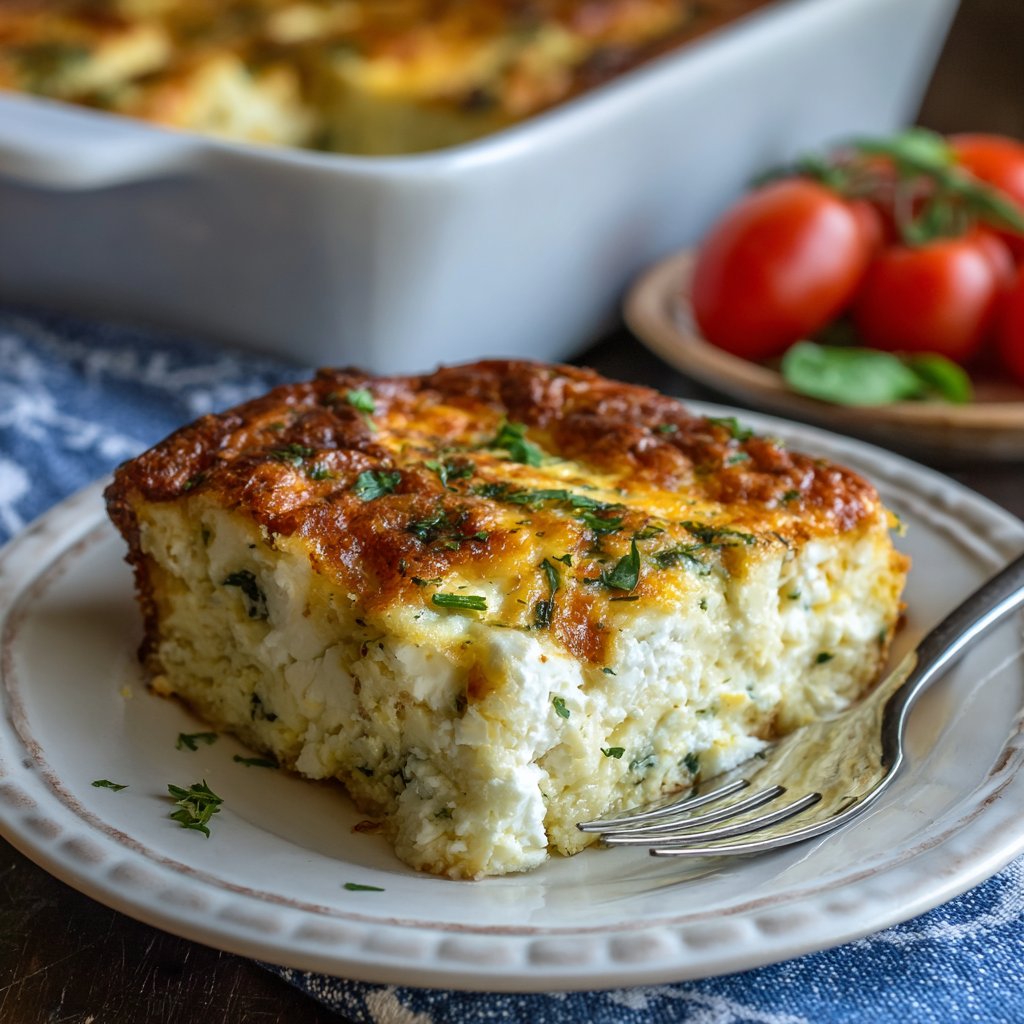 Cottage Cheese Egg Bake Casserole Cottage Cheese Egg Bake Casserole