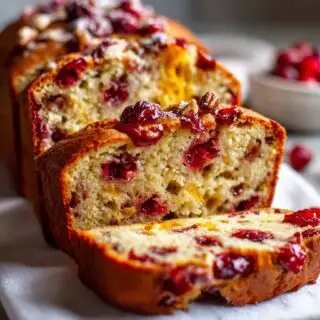 cranberry bread with orange infusion