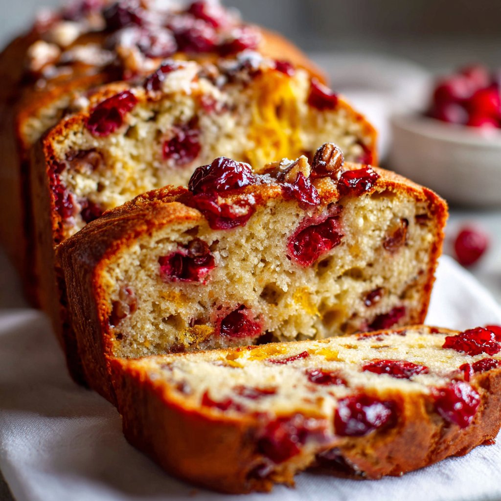 Cranberry Bread with Orange Infusion