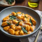 creamy pumpkin gnocchi