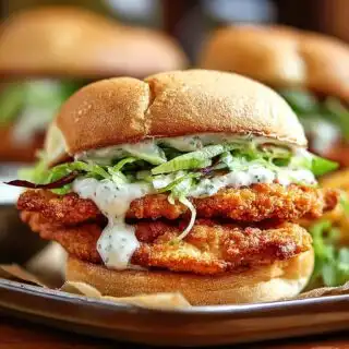 crispy chicken sandwich with garlic mayo recipe