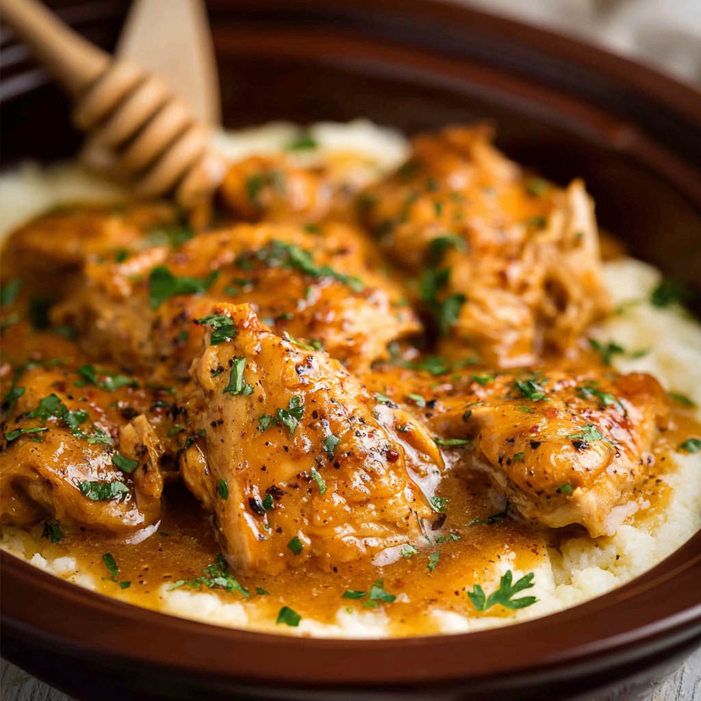 Crock Pot Honey Mustard Chicken Crock Pot Honey Mustard Chicken