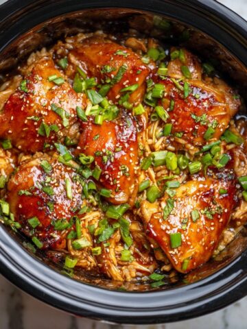 Dump and Go Crockpot Teriyaki Chicken