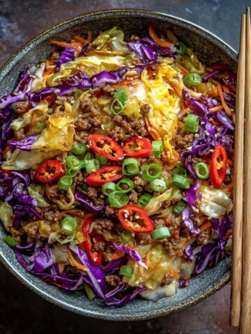 Easy Egg Roll in a Bowl (Low-Carb Recipe)