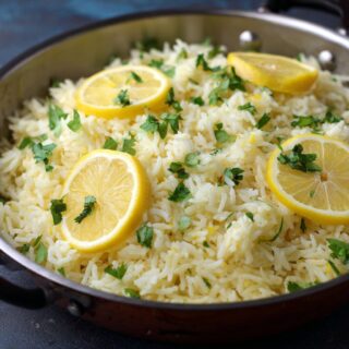 easy greek lemon rice recipe