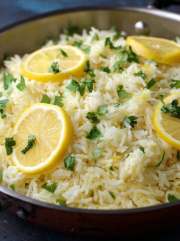 Easy Greek Lemon Rice Recipe
