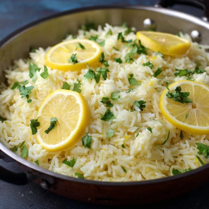 Easy Greek Lemon Rice Recipe