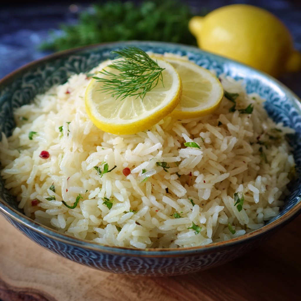 Easy Greek Lemon Rice Recipe