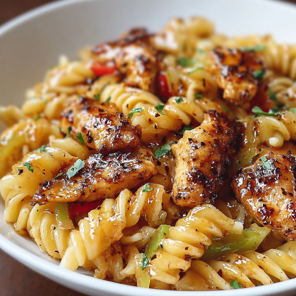 Easy Honey Pepper Chicken Pasta Recipe Easy Honey Pepper Chicken Pasta Recipe