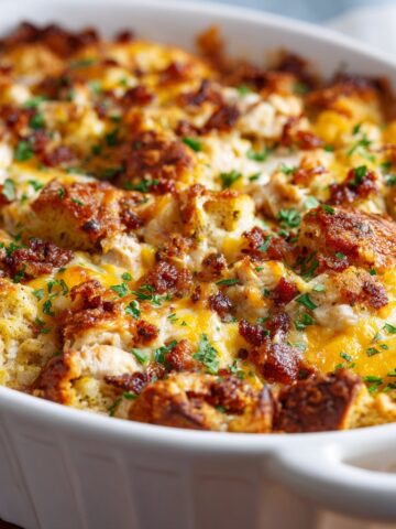 Easy Low Carb Chicken Casserole Bake