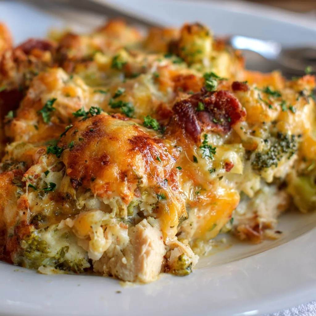 Easy Low Carb Chicken Casserole Bake Easy Low Carb Chicken Casserole Bake