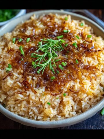 French onion butter rice