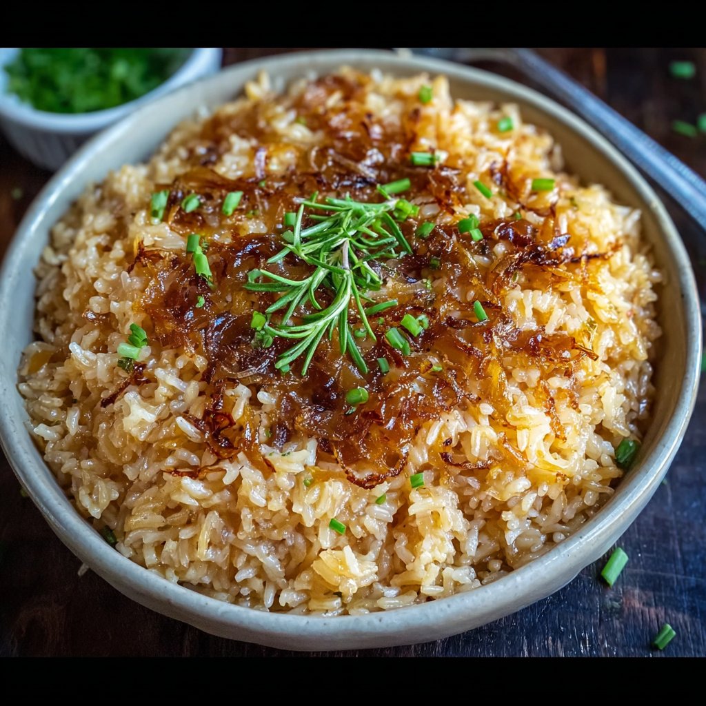 French Onion Butter Rice