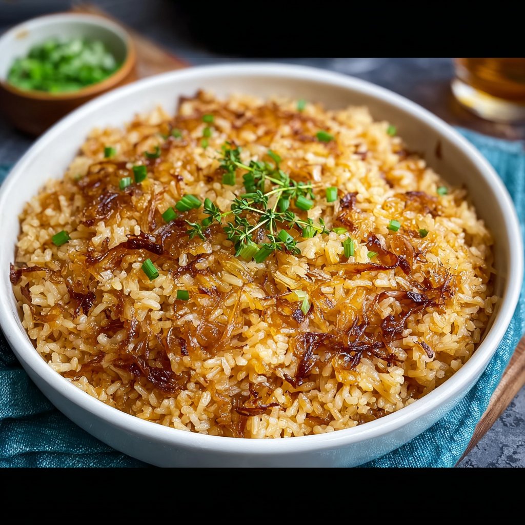 French onion butter rice French onion butter rice