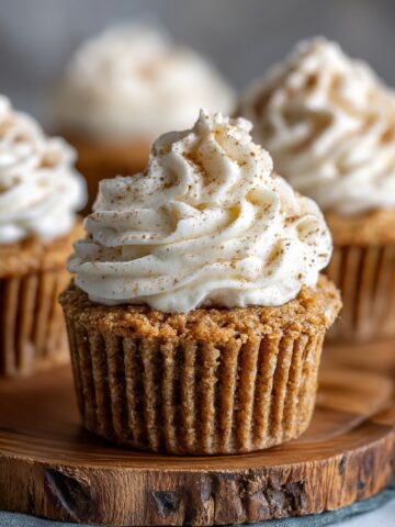 Gluten-Free Apple Cider Cupcakes with Frosting
