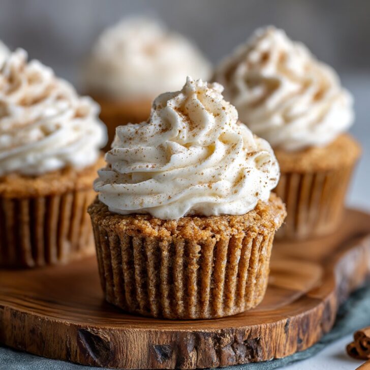 Gluten-Free Apple Cider Cupcakes with Frosting