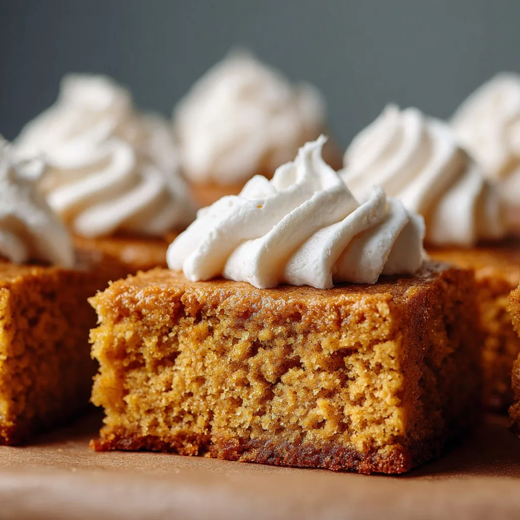 Gluten Free Pumpkin Bars Recipe