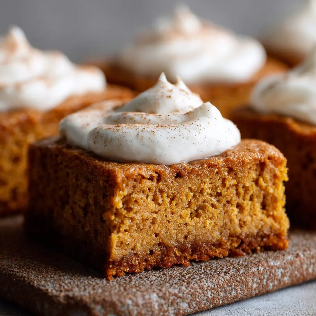 Gluten Free Pumpkin Bars Recipe