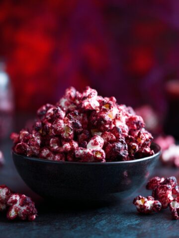 Halloween Bloody Red Velvet Popcorn