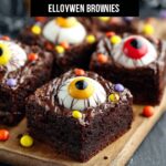 halloween eyeball brownies