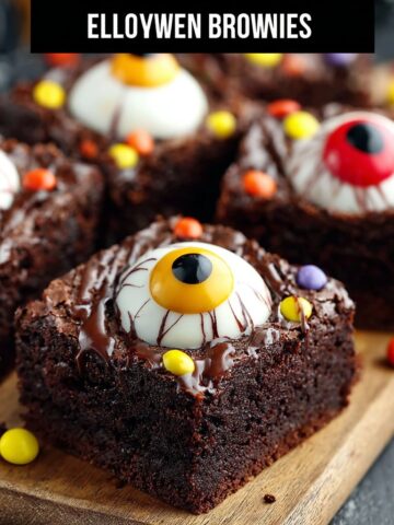 Halloween Eyeball Brownies