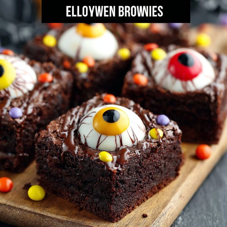 Halloween Eyeball Brownies