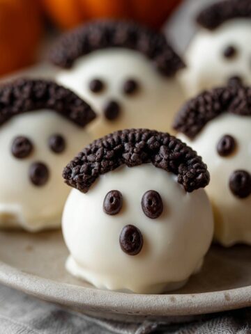 Halloween Ghost Oreo Balls