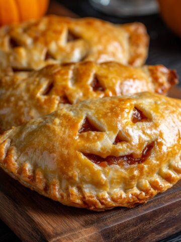 Halloween Jack-O-Lantern Hand Pies