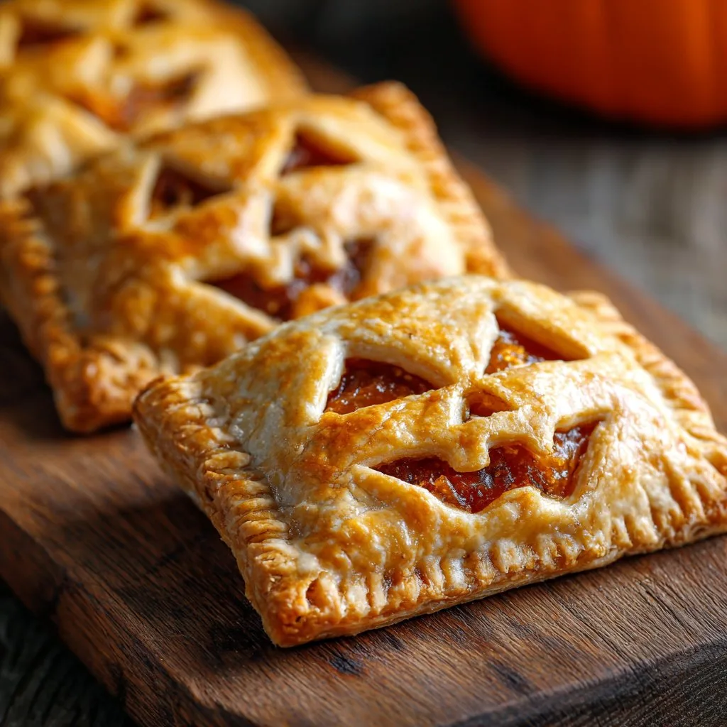 Halloween Jack-O-Lantern Hand Pies Halloween Jack-O-Lantern Hand Pies