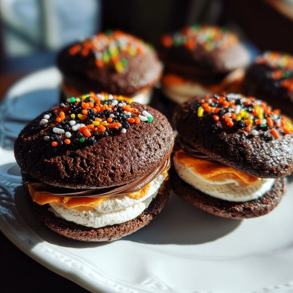 Halloween Whoopie Pies