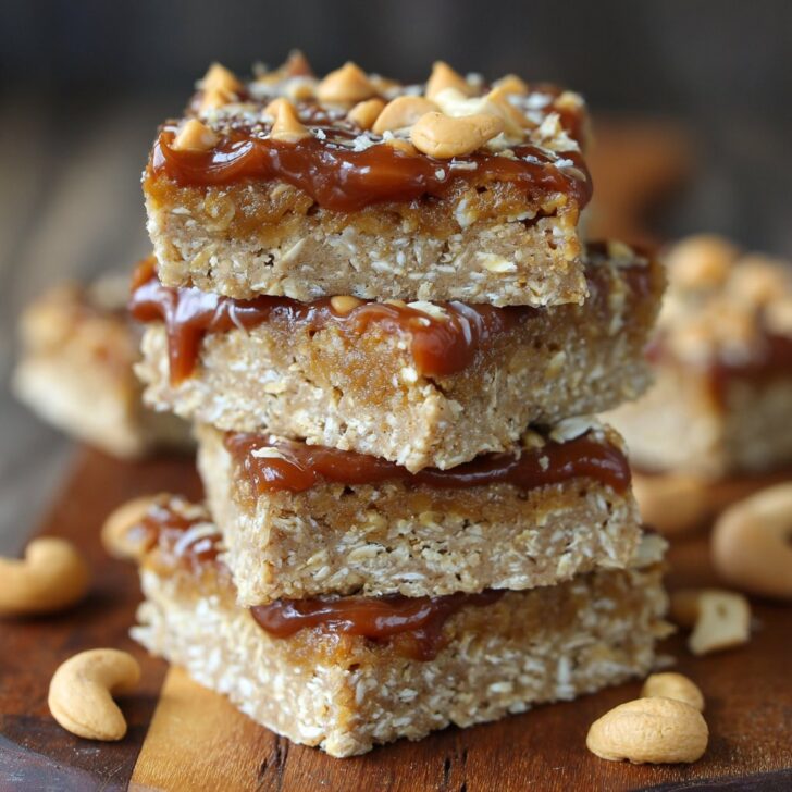 Healthy No-Bake Peanut Butter Oatmeal Bars