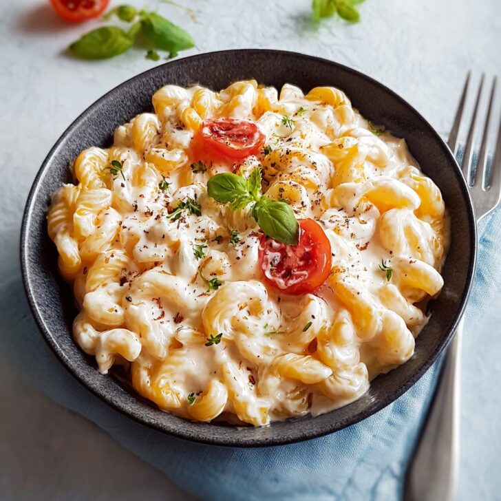 High Protein Cottage Cheese Pasta