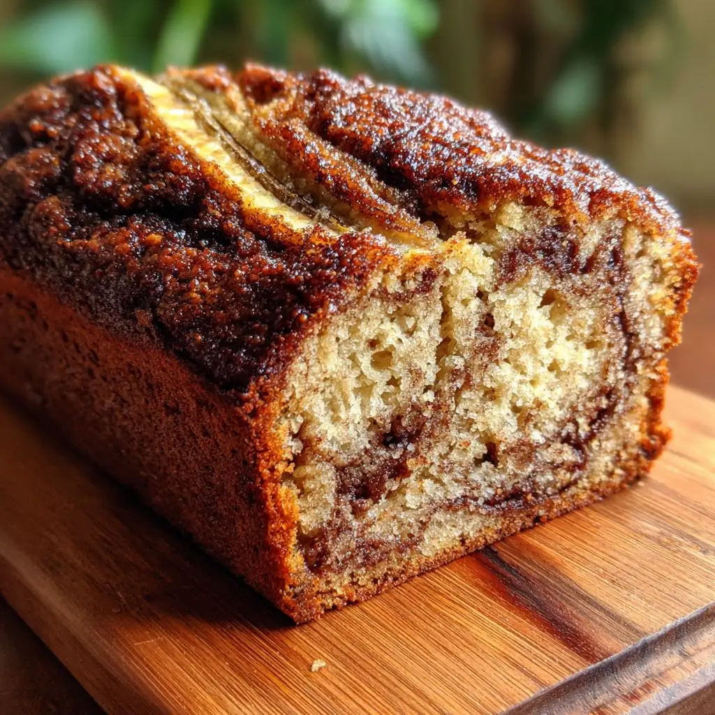 Homemade Cinnamon Swirl Banana Bread Homemade Cinnamon Swirl Banana Bread