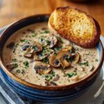 homemade creamy mushroom soup recipe