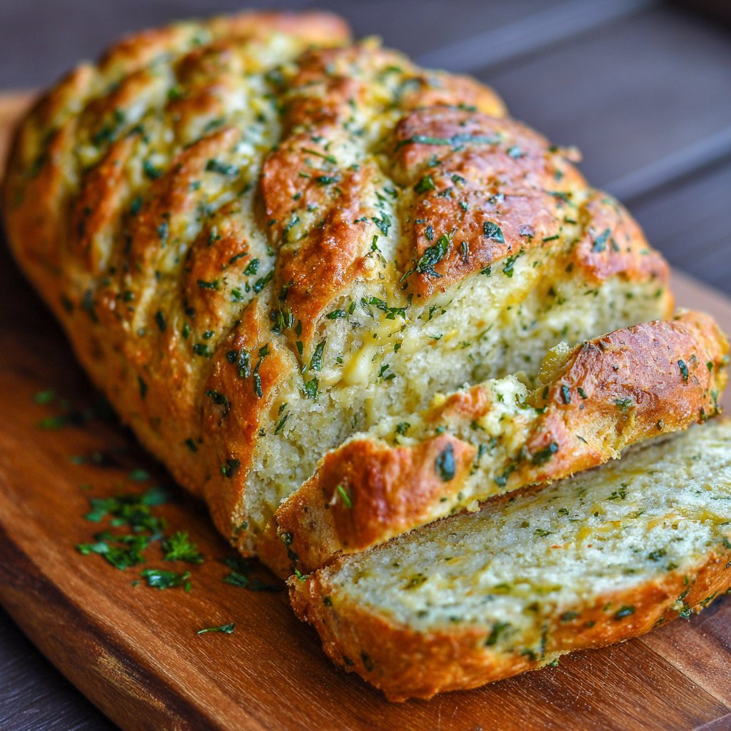 Italian Herb and Cheese Bread Recipe