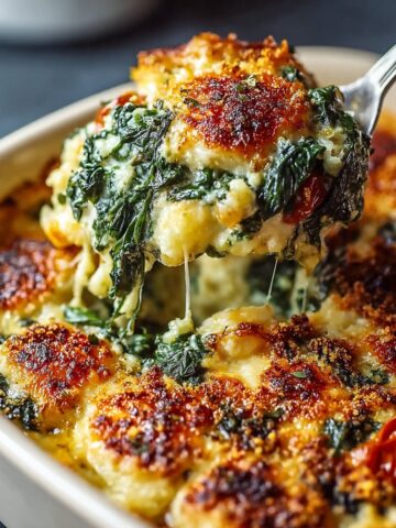 Italian Spinach Bake Recipe