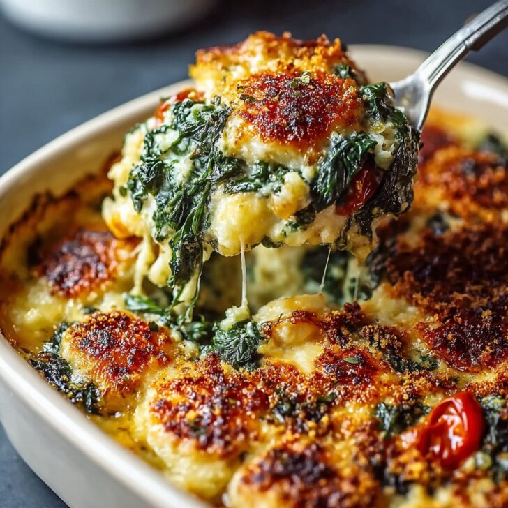 Italian Spinach Bake Recipe