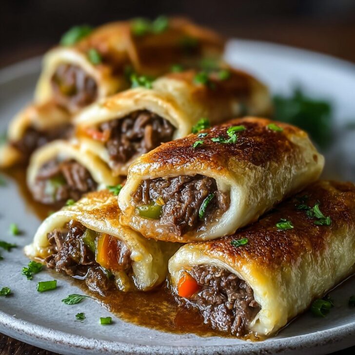 Keto Philly Cheesesteak Roll Ups