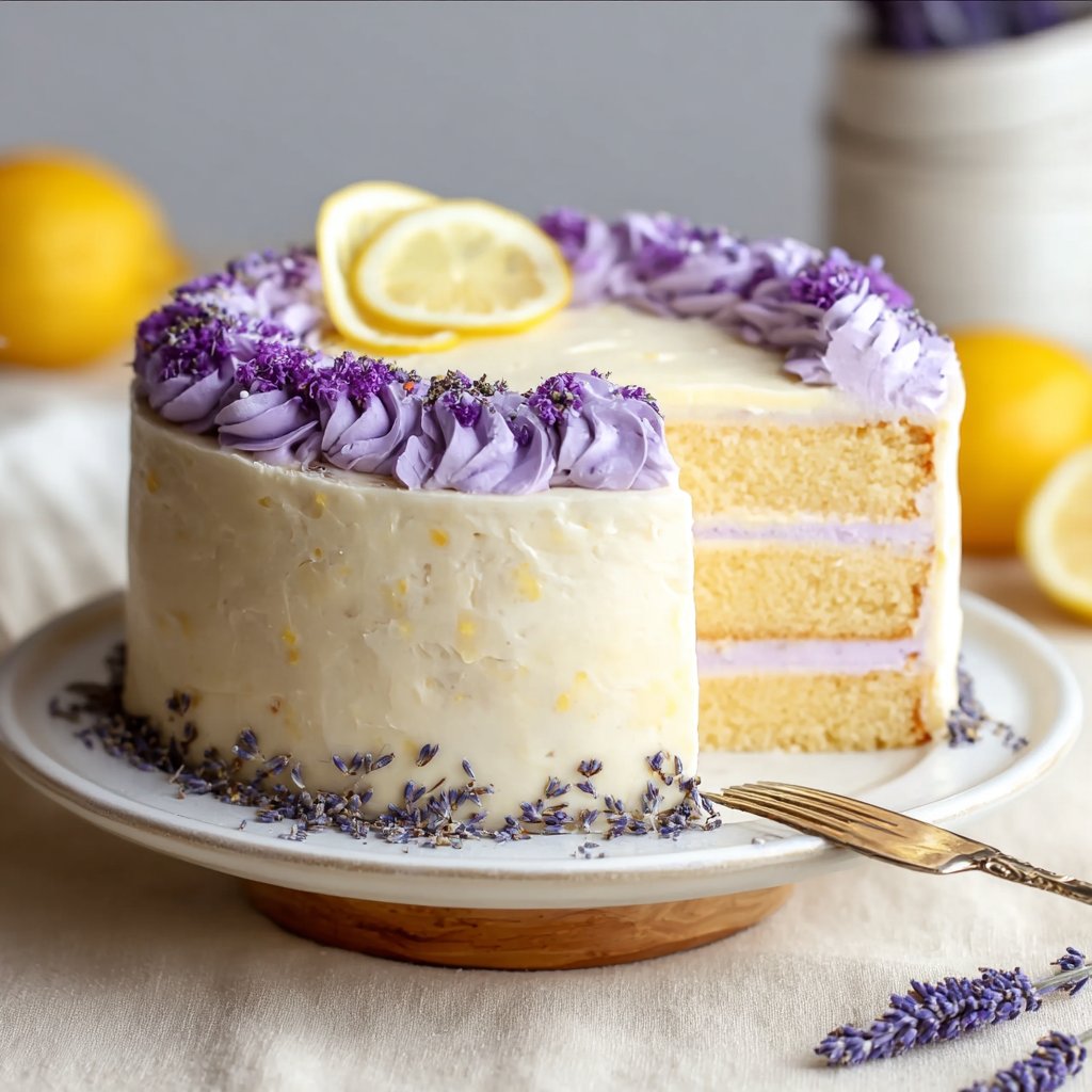Lemon Lavender Cake Lemon Lavender Cake