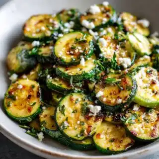 low carb sauted zucchini