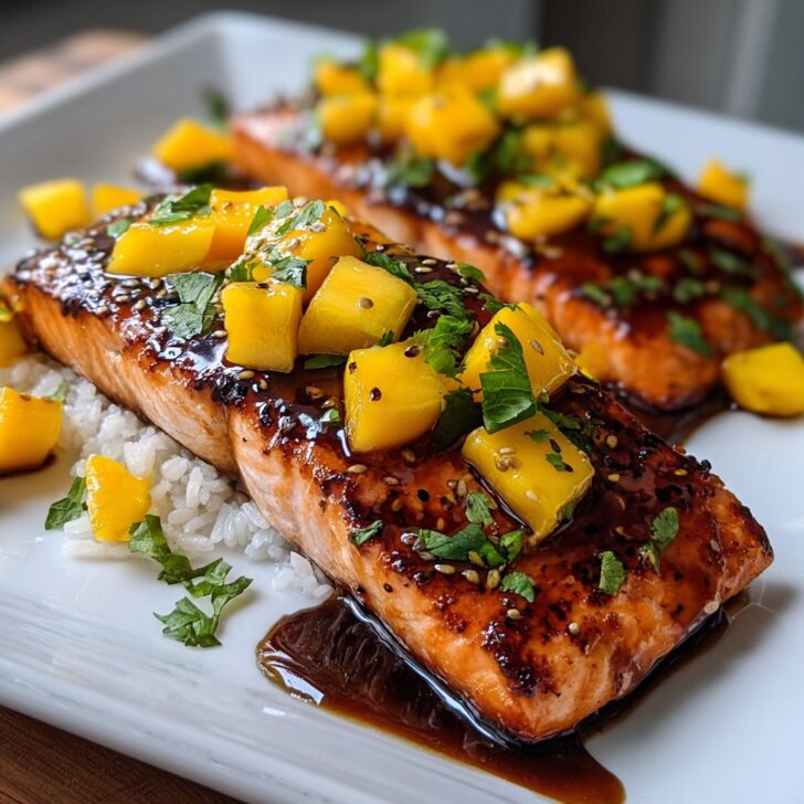 Mango Teriyaki Salmon