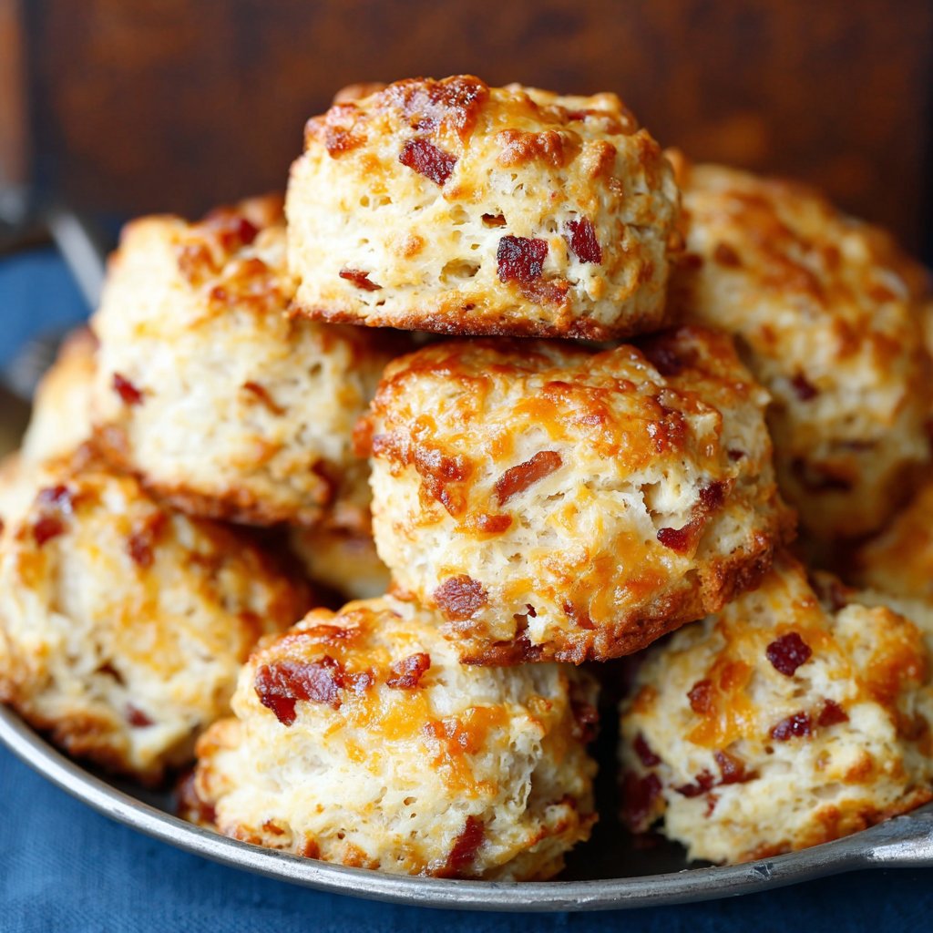Maple Bacon Cheddar Biscuits Maple Bacon Cheddar Biscuits